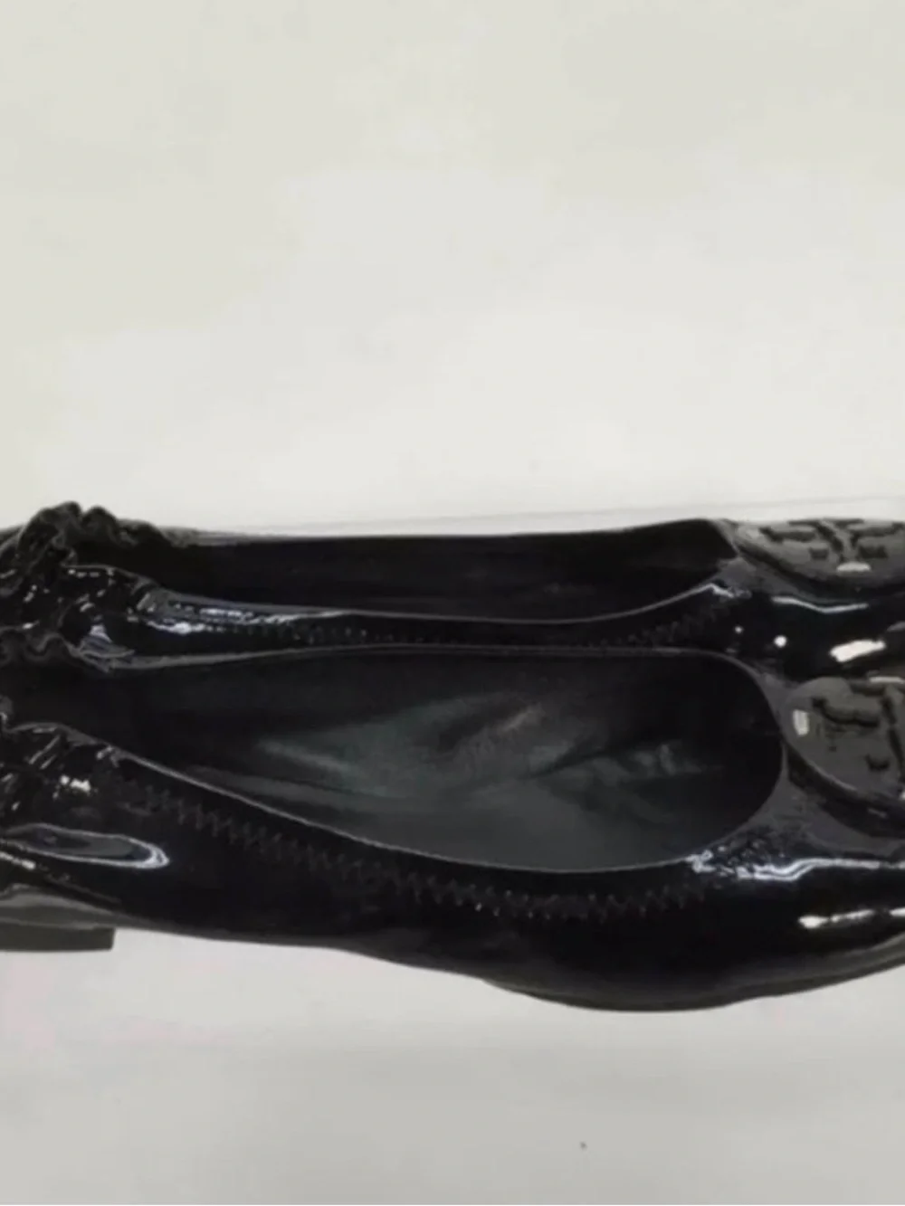 Black Patent Leather Women's Ballet Flats